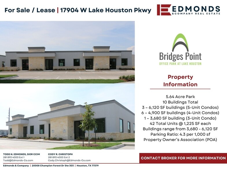 17904 W Lake Houston Pky, Atascocita, TX for sale - Building Photo - Image 2 of 13