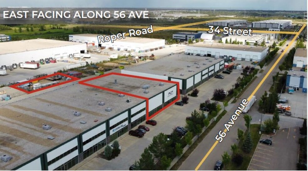 3804-3836 56 Av NW, Edmonton, AB for sale - Building Photo - Image 3 of 19