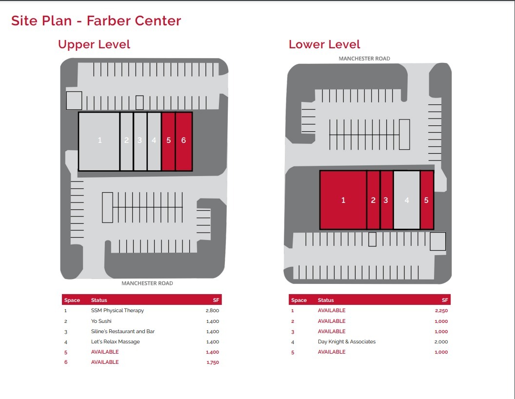 15555-15587 Manchester Rd, Ballwin, MO for lease Site Plan- Image 1 of 1