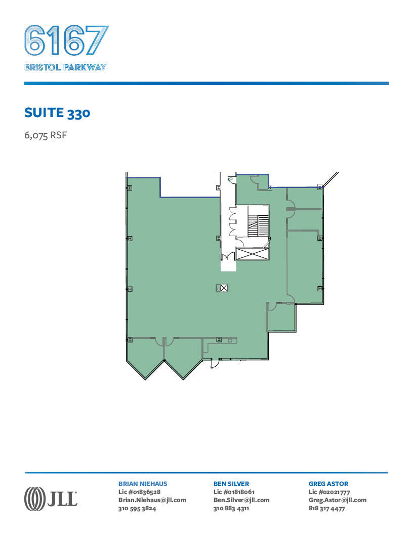 6167 Bristol Pky, Culver City, CA for lease Floor Plan- Image 1 of 1