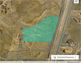 101 Dawson Dr, Castle Rock, CO - AERIAL  map view
