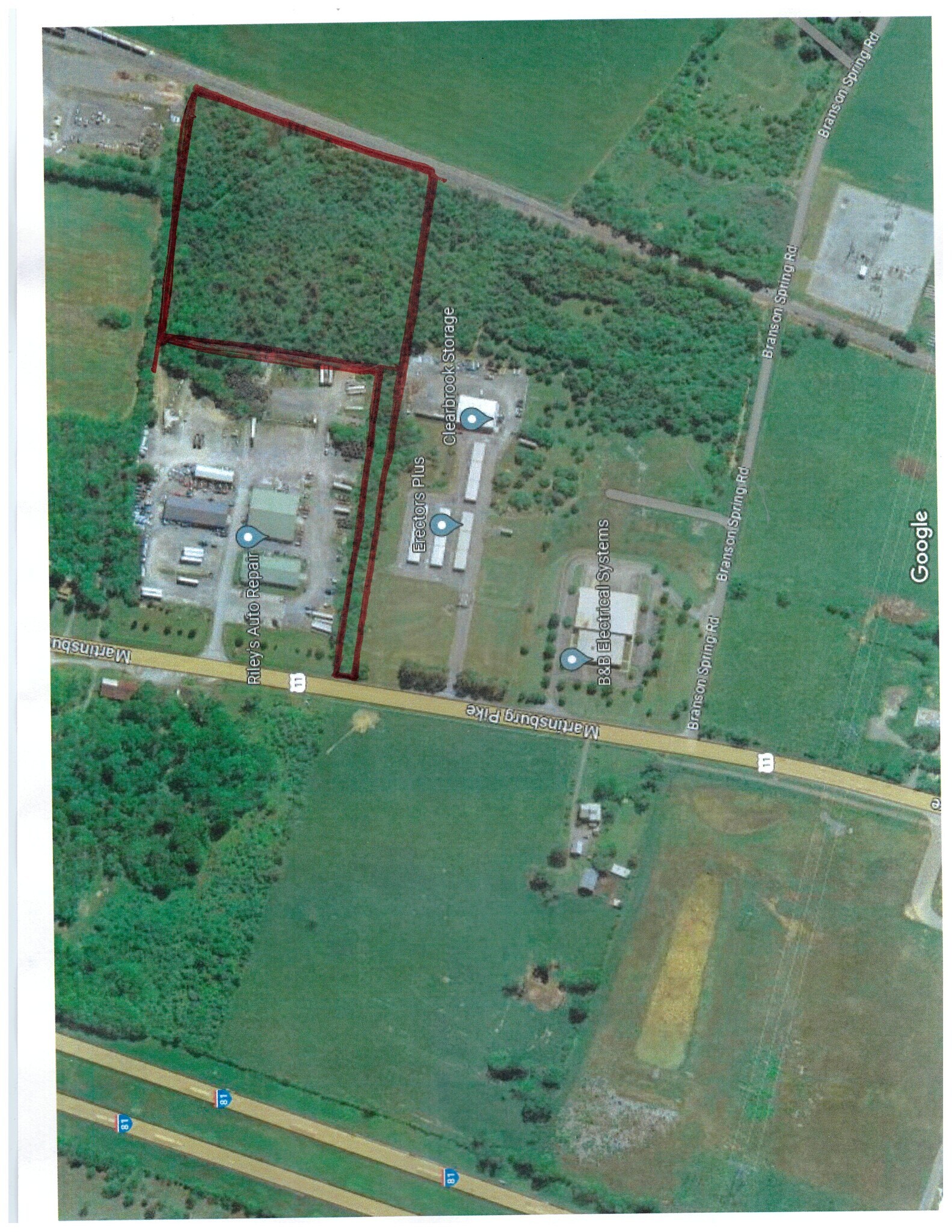 0 Martinsburg, Clear Brook, VA 22624 10.40 Acres 0 Martinsburg Pike