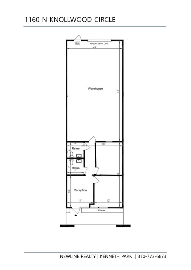1160 N Knollwood Cir, Anaheim, CA 92801 - Unit 1160 -  - Floor Plan - Image 1 of 1