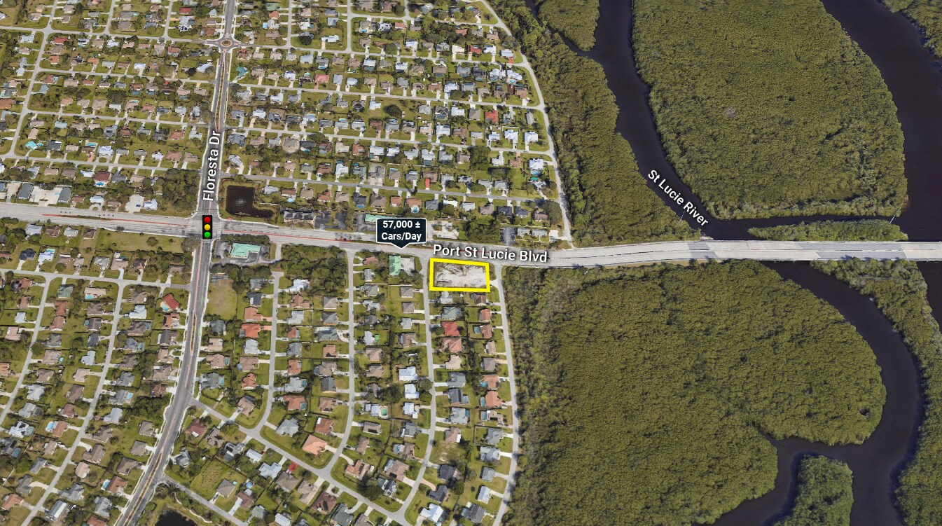 774 SE Port St Lucie Blvd, Port Saint Lucie, FL for sale Aerial- Image 1 of 5