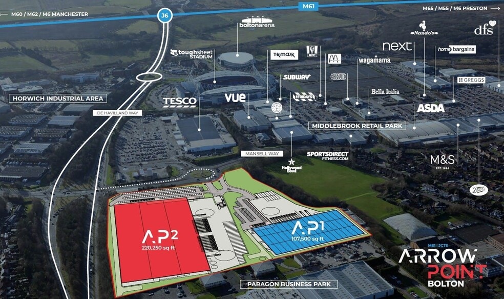 Mansell Way, Bolton for lease - Building Photo - Image 3 of 42