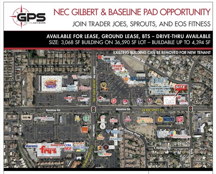 NEC Gilbert Rd & Baseline Rd, Mesa, AZ 85204