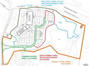 Route 715 & Interstate 80, Tannersville, PA for lease Site Plan- Image 1 of 1