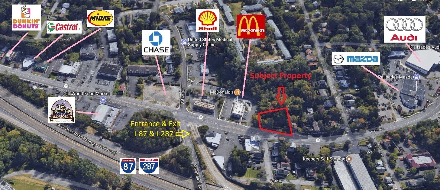 69 Route 59, Nyack, NY for sale Aerial- Image 1 of 1