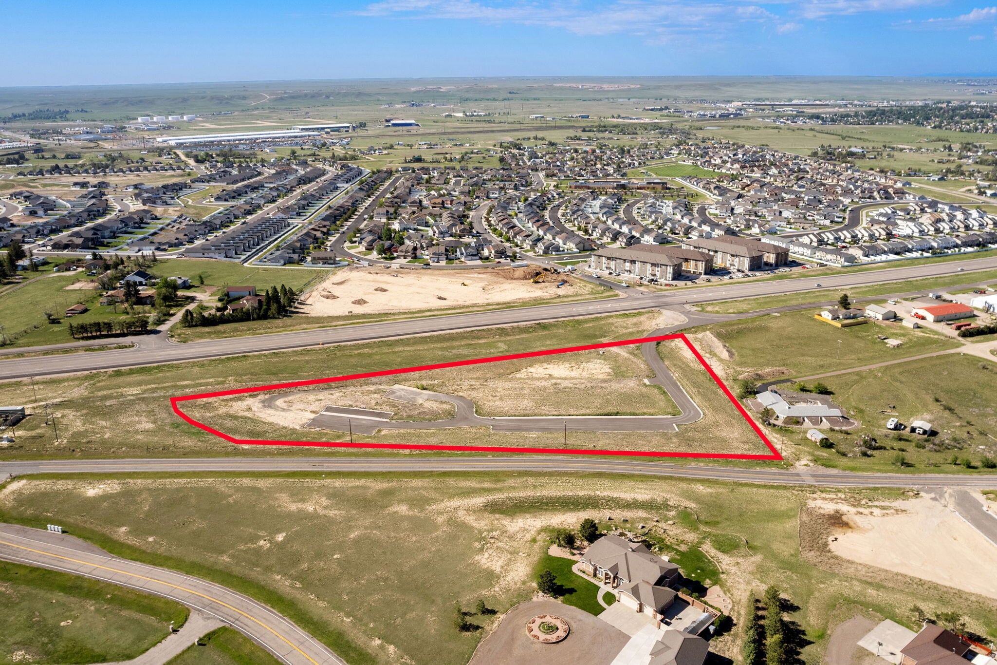TBD Dell Range Blvd, Cheyenne, WY for sale Aerial- Image 1 of 15