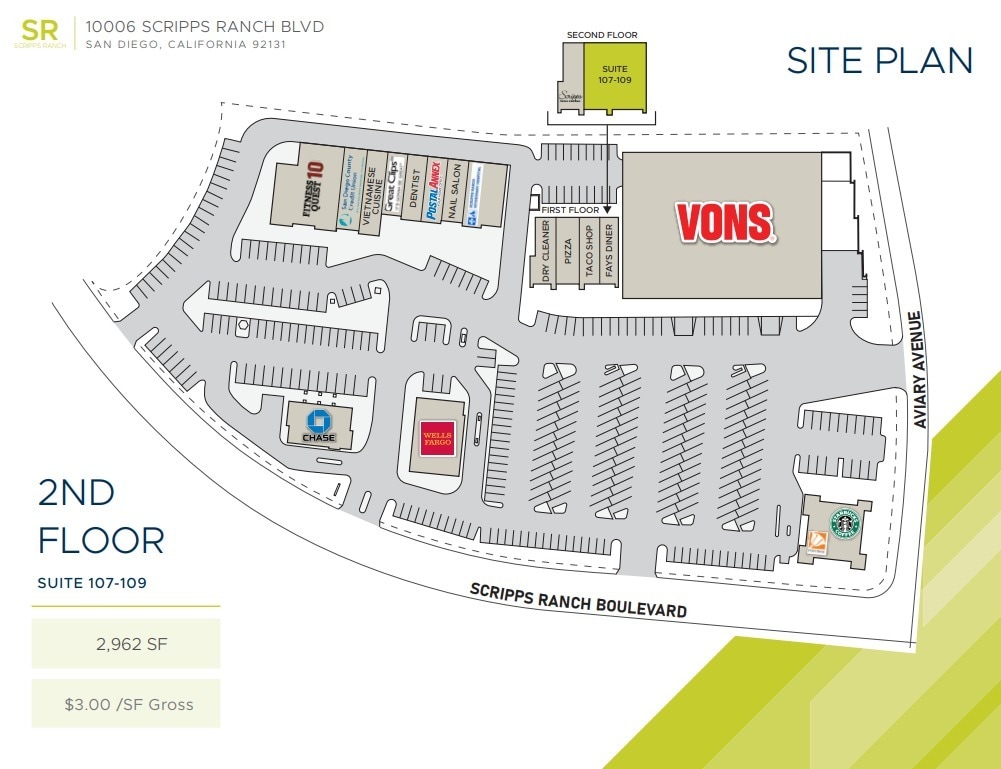 10006 Scripps Ranch Blvd, San Diego, CA for lease Site Plan- Image 1 of 1
