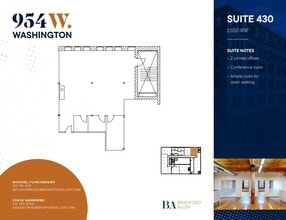 954 W Washington Blvd, Chicago, IL for lease Floor Plan- Image 1 of 10