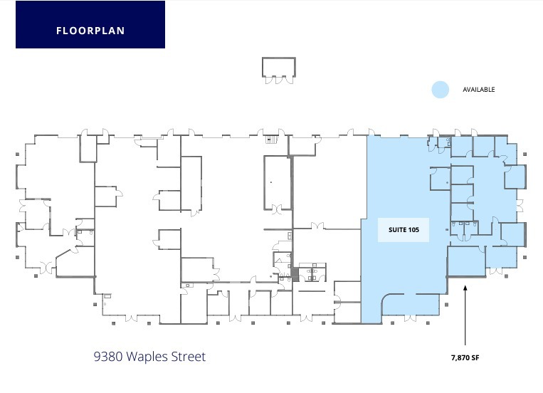 9380 Waples St, San Diego, CA for lease Floor Plan- Image 1 of 1