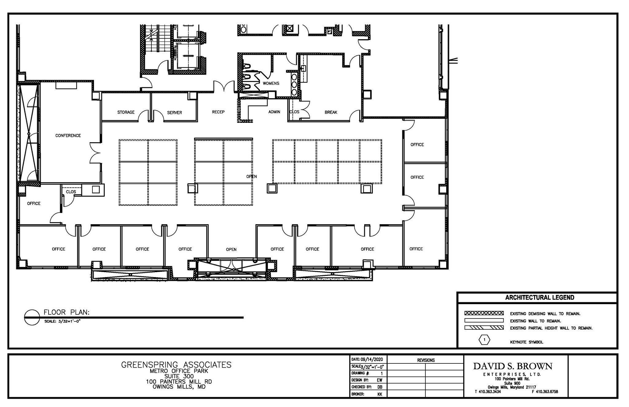 100 Painters Mill Rd, Owings Mills, MD for lease Floor Plan- Image 1 of 1