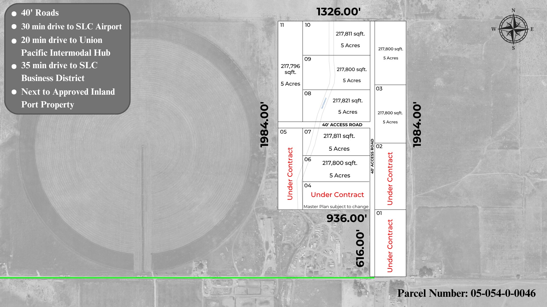 5660 Higley Road, Grantsville, UT for sale Site Plan- Image 1 of 7