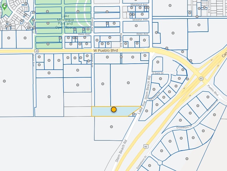 3217 Lake Ave, Pueblo, CO for sale - Plat Map - Image 2 of 2