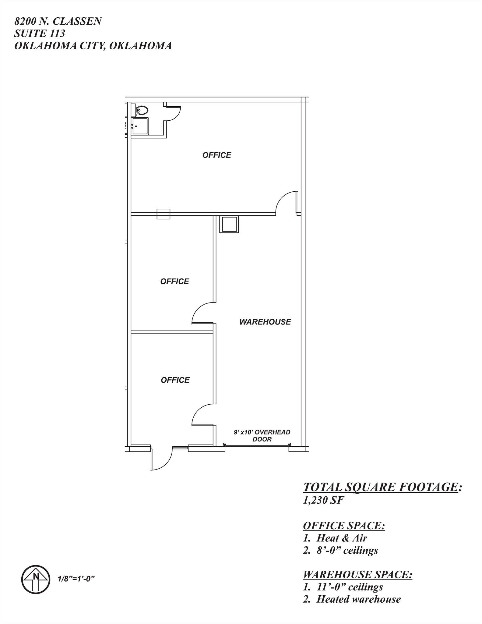 8100-8200 N Classen Blvd, Oklahoma City, OK for lease Site Plan- Image 1 of 1
