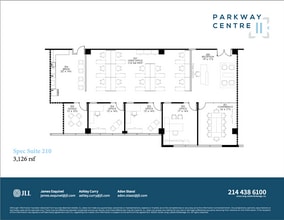 2805 Dallas Pkwy, Plano, TX for lease Floor Plan- Image 1 of 1