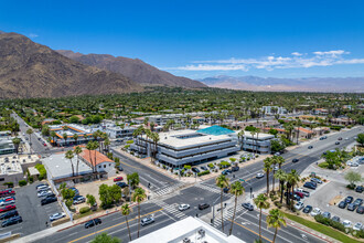 1100 N Palm Canyon Dr, Palm Springs, CA - aerial  map view - Image1