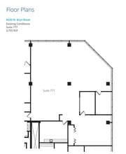 8410 W Bryn Mawr Ave, Chicago, IL for lease Floor Plan- Image 1 of 2