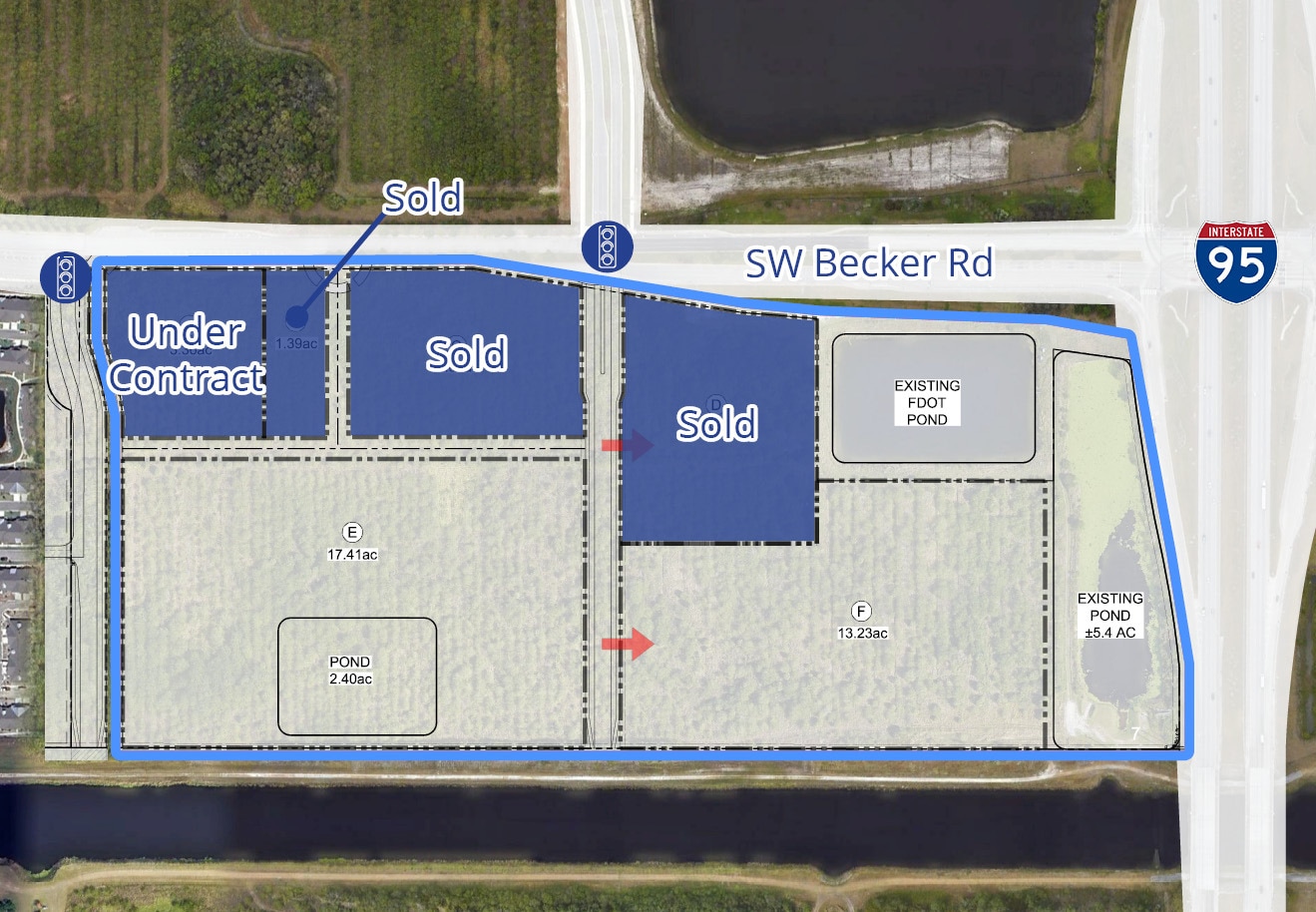 I-95 & Becker Road, Port Saint Lucie, FL for sale Building Photo- Image 1 of 5