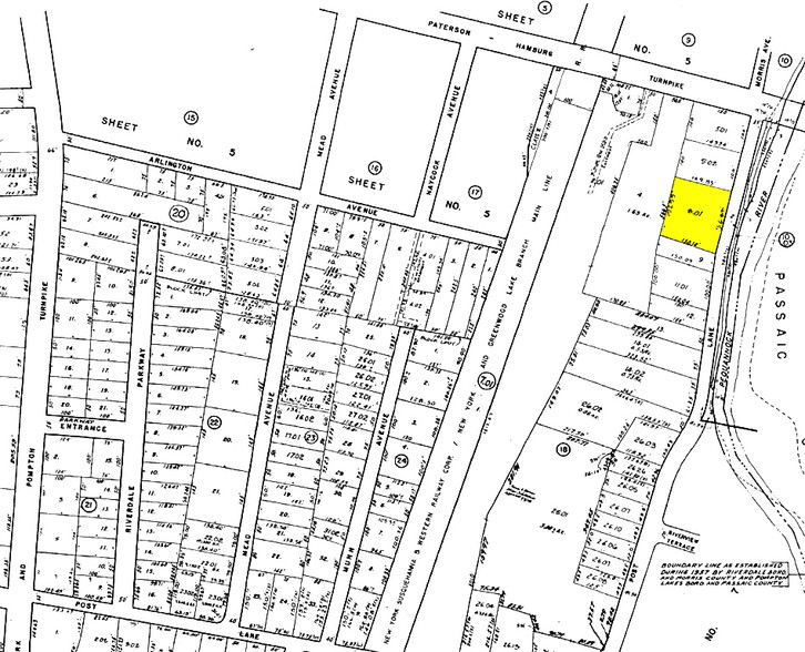 10 Post Ln, Riverdale, NJ for sale - Plat Map - Image 1 of 1