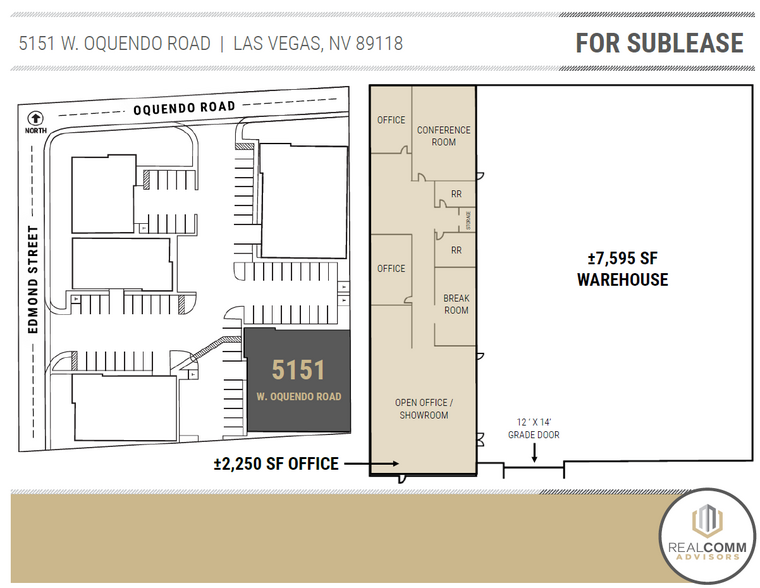 5151 W Oquendo Rd, Las Vegas, NV for lease - Building Photo - Image 3 of 13