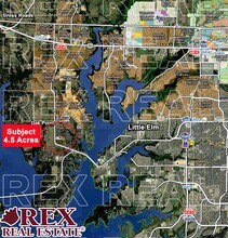 Oak Grove Parkway, Little Elm, TX - AERIAL  map view