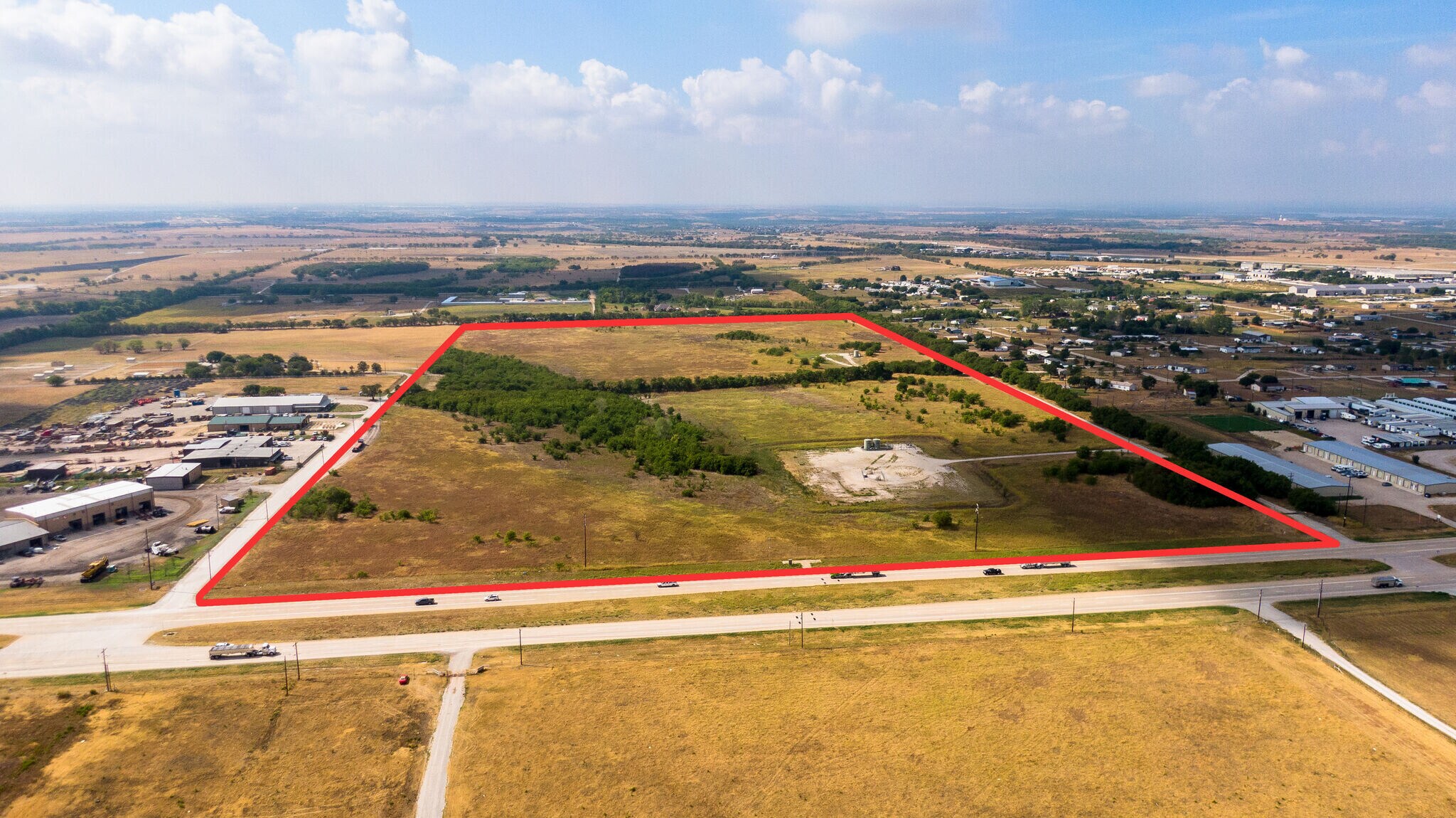 US Hwy 114, Rhome, TX for sale Aerial- Image 1 of 1