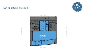 555 12th St, Oakland, CA for lease Floor Plan- Image 1 of 1