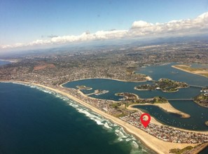 2886-2888 Mission Blvd, San Diego, CA - aerial  map view