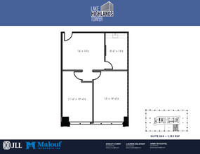 9330 Lyndon B Johnson Fwy, Dallas, TX for lease Floor Plan- Image 1 of 1