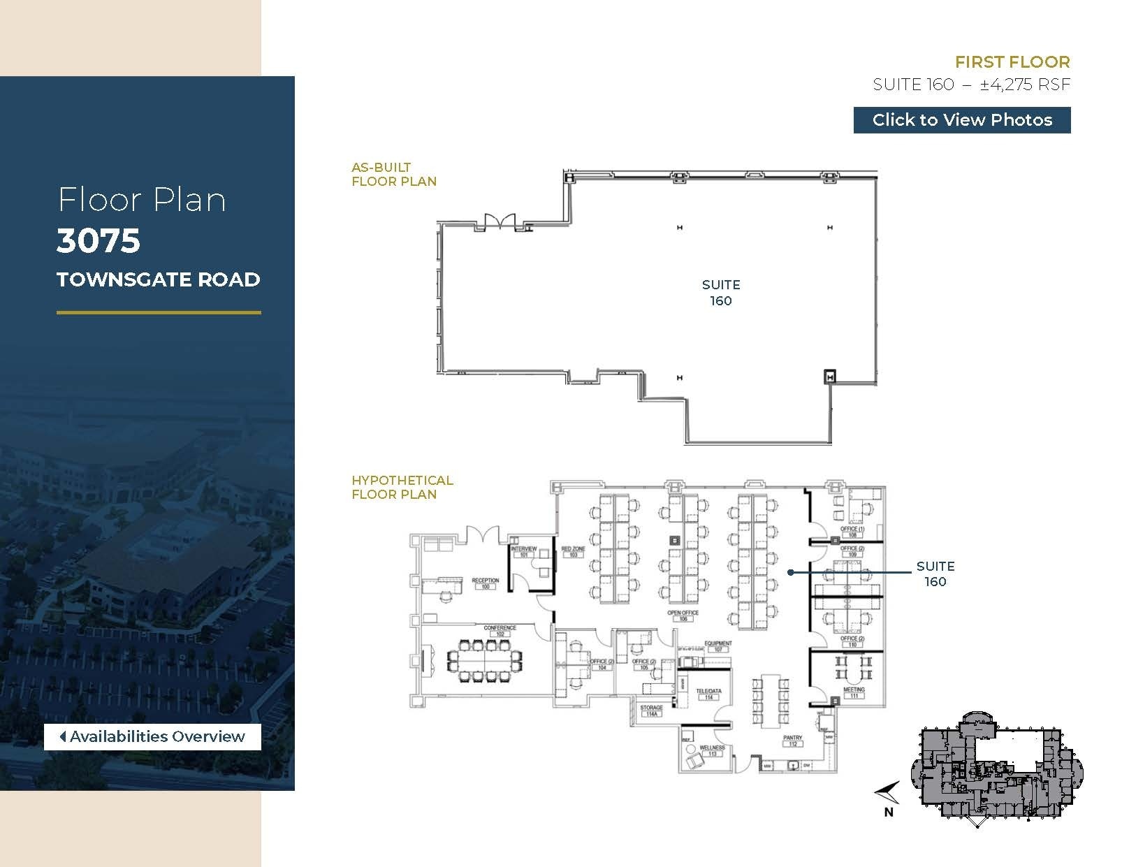 3075 Townsgate Rd, Westlake Village, CA for lease Floor Plan- Image 1 of 1