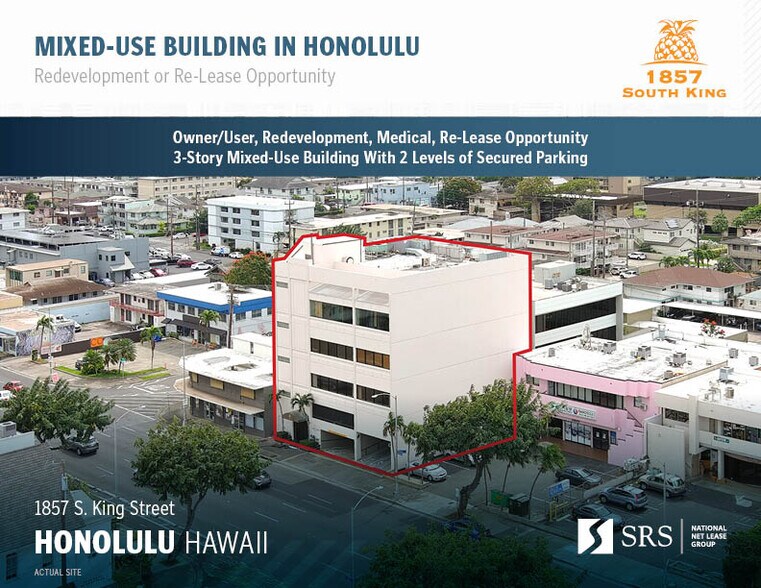 1857 King St S, Honolulu, HI 96826 MixedUse Building Redevel/Re