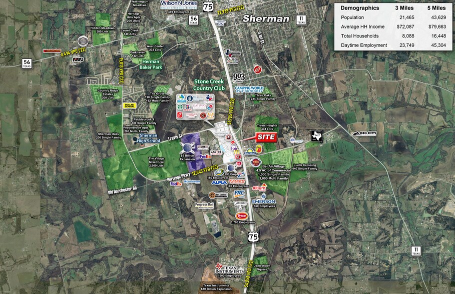 3200 S US Highway 75, Sherman, TX 75090 Land for Sale