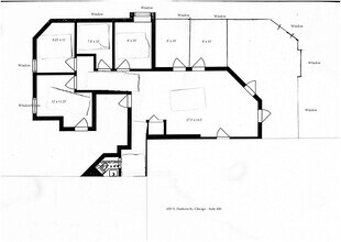 650 N Dearborn St, Chicago, IL for lease Floor Plan- Image 2 of 3