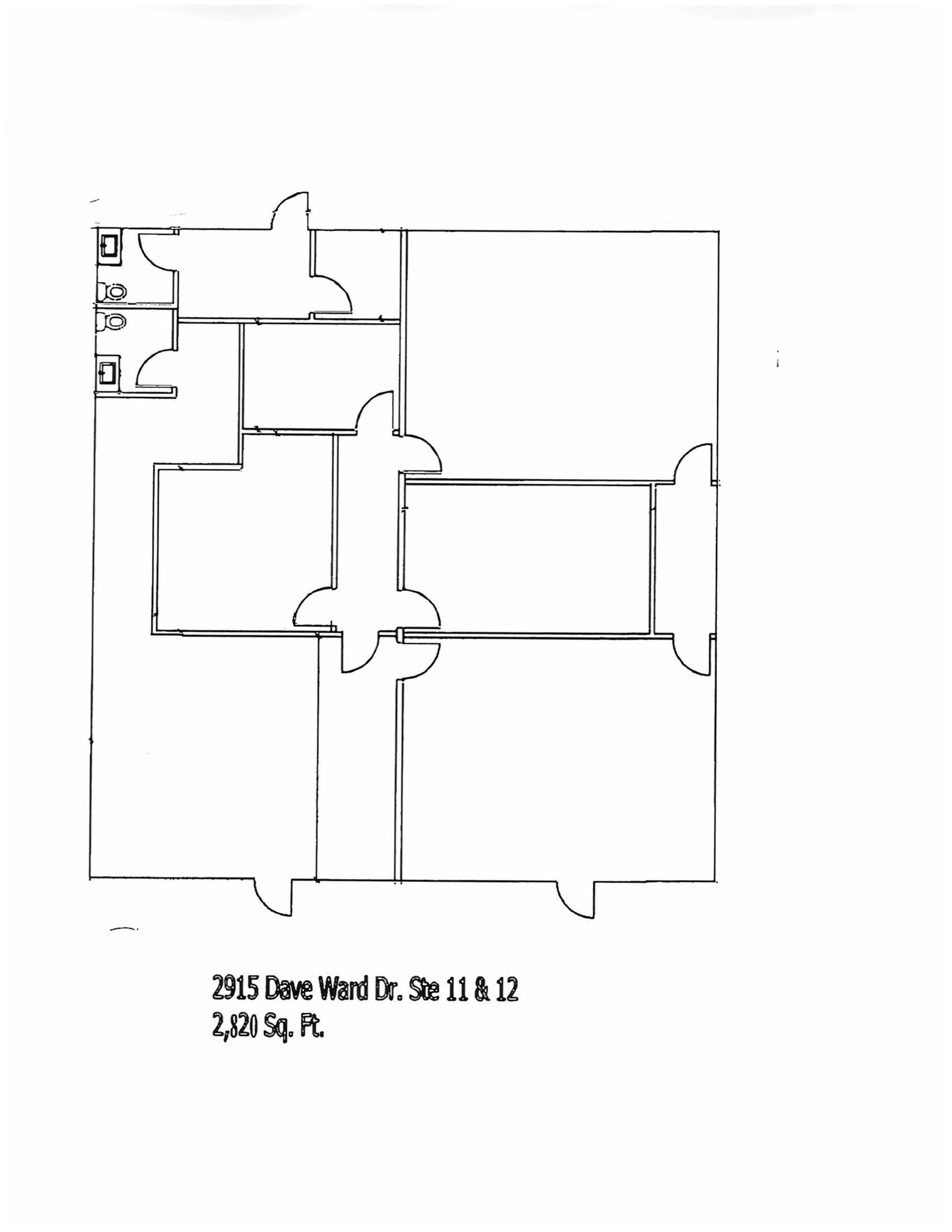 2915 Ar-286 W, Conway, AR for lease Floor Plan- Image 1 of 1