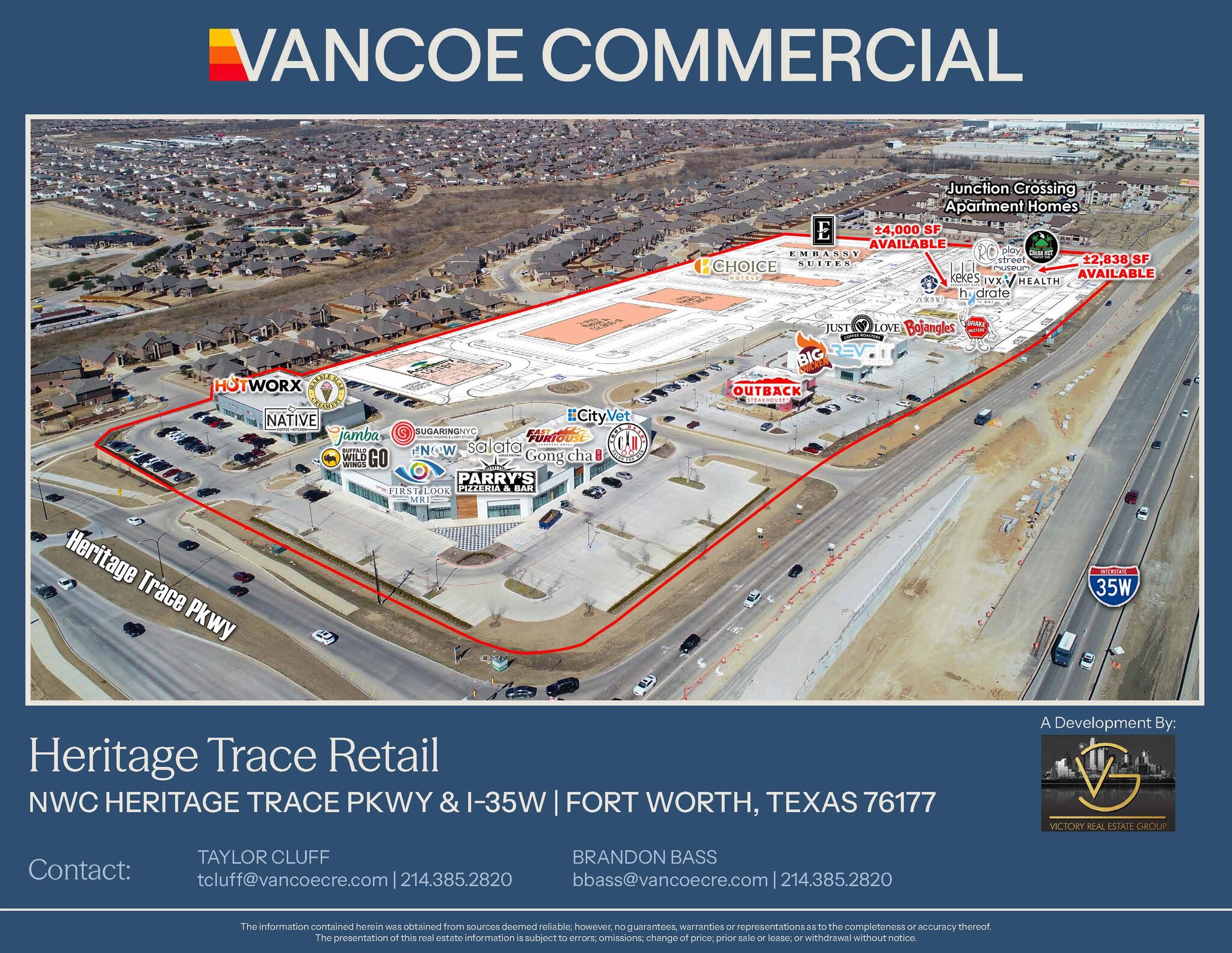 NWC Heritage Trace Pkwy & I-35W, Fort Worth, TX for lease Building Photo- Image 1 of 14