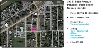 More details for 197 S Lake Ave, Pahokee, FL - Land for Sale