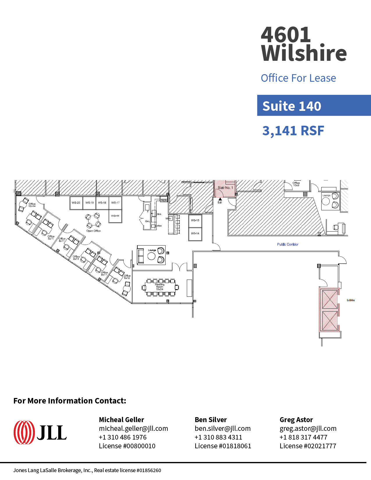 4601 Wilshire Blvd, Los Angeles, CA for lease Floor Plan- Image 1 of 1