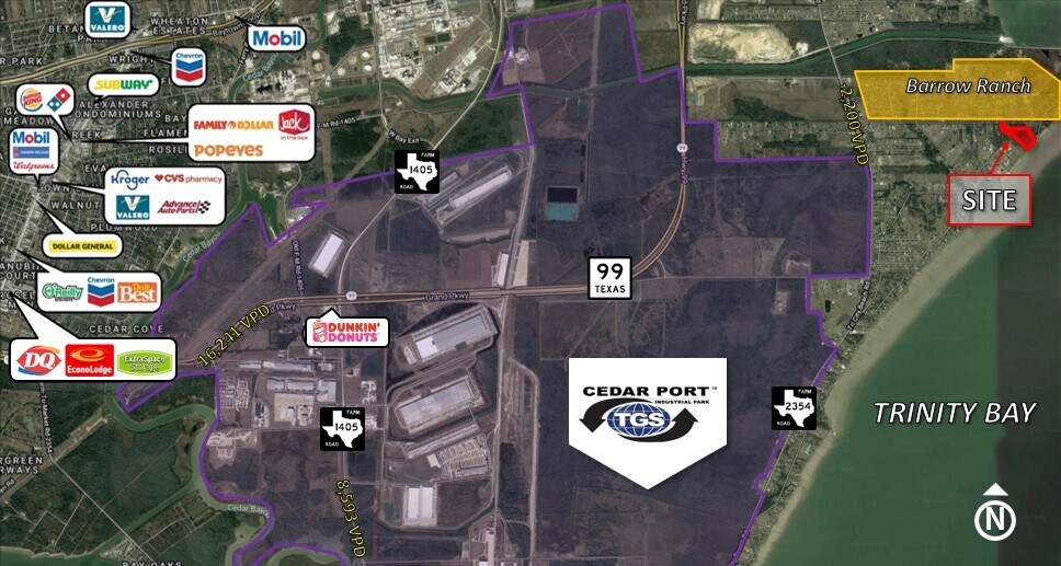 McCollum Park Rd, Beach City, TX 77523