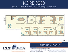 9250 E Costilla Ave, Greenwood Village, CO for lease Floor Plan- Image 1 of 1
