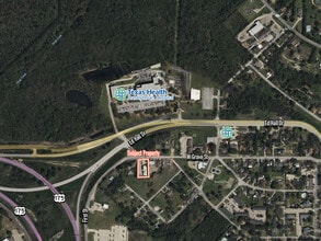 1011 W Grove St, Kaufman, TX - AERIAL map view