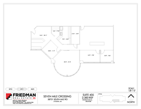 38705 7 Mile Rd, Livonia, MI for lease Floor Plan- Image 1 of 1