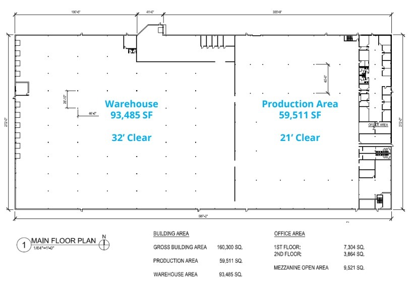 5612 95th Ave, Kenosha, WI for lease Floor Plan- Image 1 of 2