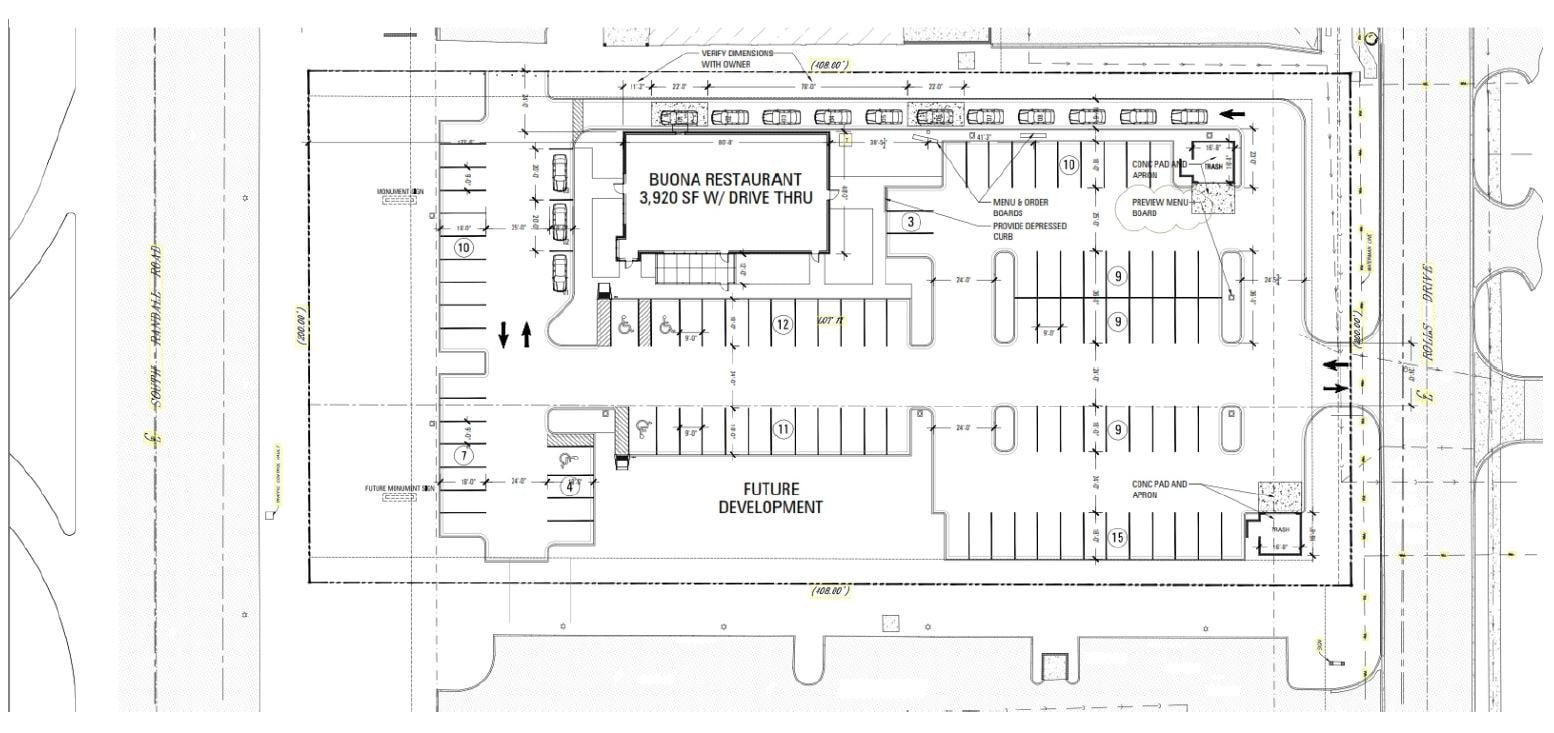 501 S Randall Rd, Algonquin, IL for lease Site Plan- Image 1 of 2