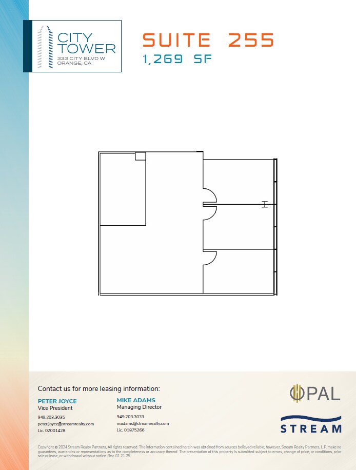 333 City Blvd W, Orange, CA for lease Floor Plan- Image 1 of 1
