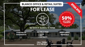 More details for 902 Main St, Blanco, TX - Office for Lease