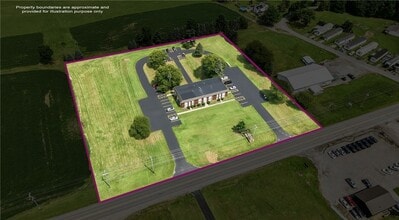 7421 Sharon Mercer Rd, Mercer, PA - Aerial map view
