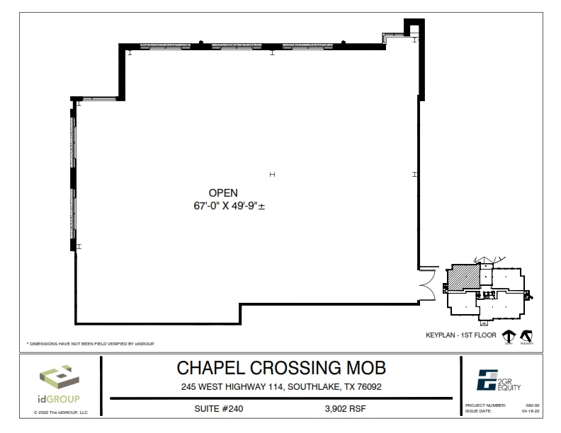 245 W SH 114, Southlake, TX for lease Floor Plan- Image 1 of 6