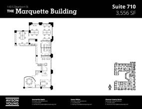 140 S Dearborn St, Chicago, IL for lease Floor Plan- Image 1 of 2